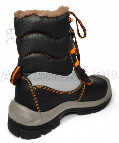 Высокий ботинок «Мистраль» (зима) HX379-CSW ПУ-НИТРИЛ, КП и АС шерстяной мех р.42